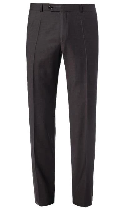 Carl Gross Anzug 70-060N0/323022+332023+343113/72 Anzug mit Weste, Modern Fit, Schurwolle, Dunkelbraun, Braun 10 Carl Gross Anzug 70-060N0/323022+332023+343113/72 Anzug mit Weste, Modern Fit, Schurwolle, Dunkelbraun, Braun – Bild 8