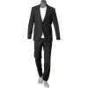 BOSS Anzug Jeckson/Lenon 50410126+50410140/001 Anzug Jeckson-Lenon, Regular Fit, Schurwolle, Schwarz meliert, Schwarz 2 BOSS Anzug Jeckson/Lenon 50410126+50410140/001 Anzug Jeckson-Lenon, Regular Fit, Schurwolle, Schwarz meliert, Schwarz -Anzüge & Westen Schritte 315945 master