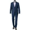 BOSS Anzug Jeckson/Lenon 50410126+50410140/420 Anzug Jeckson-Lenon, Regular Fit, Schurwolle, Mittelblau meliert, Blau -Anzüge & Westen Schritte 315955 master