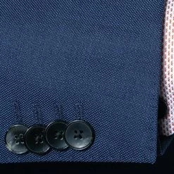 BOSS Anzug Jeckson/Lenon 50410126+50410140/420 Anzug Jeckson-Lenon, Regular Fit, Schurwolle, Mittelblau meliert, Blau -Anzüge & Westen Schritte 315955 norm4