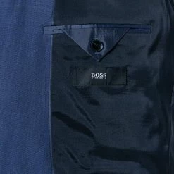 BOSS Anzug Jeckson/Lenon 50410126+50410140/420 Anzug Jeckson-Lenon, Regular Fit, Schurwolle, Mittelblau meliert, Blau -Anzüge & Westen Schritte 315955 norm5