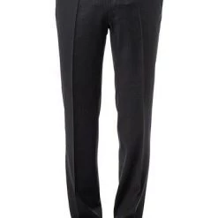 BOSS Hose Lenon 50409254/021 Regular Fit, Schurwolle REDA, Anthrazit meliert, Dunkelgrau