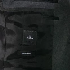 BOSS Anzug Huge/Lenon 50408828+9254/021 Anzug Huge-Lenon, Slim Fit, Schurwolle REDA, Anthrazit meliert, Dunkelgrau -Anzüge & Westen Schritte 316056 norm6