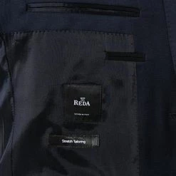 BOSS Anzug Huge/Lenon 50408828+9254+9255/480 Anzug Huge-Lenon , Slim Fit, Schurwolle REDA, Dunkelblau, Blau -Anzüge & Westen Schritte 316057 norm7