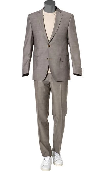 Carl Gross Anzug 60-045N1/323022+23/71 Modern Fit, Schurwolle Super110, Cappuccino 3 Carl Gross Anzug 60-045N1/323022+23/71 Modern Fit, Schurwolle Super110, Cappuccino
