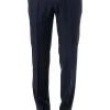 BOSS Hose Genius 50408837/480 Slim Fit, Schurwolle REDA, Dunkelblau, Blau -Anzüge & Westen Schritte 316311 norm