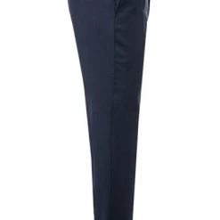 BOSS Hose Genius 50408837/480 Slim Fit, Schurwolle REDA, Dunkelblau, Blau -Anzüge & Westen Schritte 316311 norm3