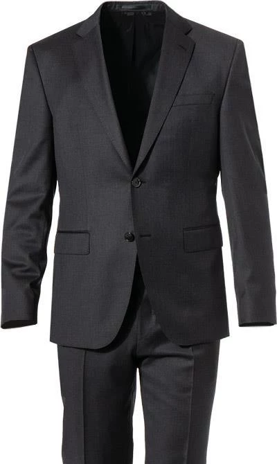 BOSS Anzug Jeckson/Genius 50409253+50408837/021 Anzug Jeckson-Genius, Slim Fit, Schurwolle REDA, Anthrazit meliert, Dunkelgrau 5 BOSS Anzug Jeckson/Genius 50409253+50408837/021 Anzug Jeckson-Genius, Slim Fit, Schurwolle REDA, Anthrazit meliert, Dunkelgrau – Bild 3