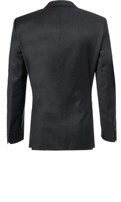 BOSS Anzug Jeckson/Genius 50409253+50408837/021 Anzug Jeckson-Genius, Slim Fit, Schurwolle REDA, Anthrazit meliert, Dunkelgrau 6 BOSS Anzug Jeckson/Genius 50409253+50408837/021 Anzug Jeckson-Genius, Slim Fit, Schurwolle REDA, Anthrazit meliert, Dunkelgrau – Bild 4
