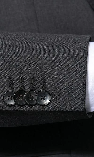 BOSS Anzug Jeckson/Genius 50409253+50408837/021 Anzug Jeckson-Genius, Slim Fit, Schurwolle REDA, Anthrazit meliert, Dunkelgrau 7 BOSS Anzug Jeckson/Genius 50409253+50408837/021 Anzug Jeckson-Genius, Slim Fit, Schurwolle REDA, Anthrazit meliert, Dunkelgrau – Bild 5