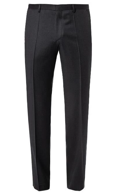 BOSS Anzug Jeckson/Genius 50409253+50408837/021 Anzug Jeckson-Genius, Slim Fit, Schurwolle REDA, Anthrazit meliert, Dunkelgrau 10 BOSS Anzug Jeckson/Genius 50409253+50408837/021 Anzug Jeckson-Genius, Slim Fit, Schurwolle REDA, Anthrazit meliert, Dunkelgrau – Bild 8