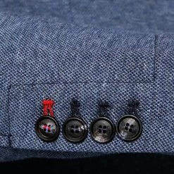 Mason's Anzug 2GC3340/JT104N+9BF2R4940/JT104N/012 Jersey, Jeansblau meliert, Blau -Anzüge & Westen Schritte 316506 norm5