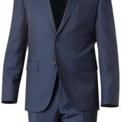 BOSS Anzug Jeckson/Genius 50409253+50408837/419 Anzug Jeckson-Genius, Regular Fit, Schurwolle, Marineblau, Marine -Anzüge & Westen Schritte 319713 norm2