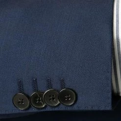 BOSS Anzug Jeckson/Genius 50409253+50408837/419 Anzug Jeckson-Genius, Regular Fit, Schurwolle, Marineblau, Marine -Anzüge & Westen Schritte 319713 norm4