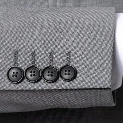 Pierre Cardin Anzug 52261+72240/850/55821/2600 Regular Fit, Schurwoll-Stretch Futureflex, Grau meliert, Grau -Anzüge & Westen Schritte 322401 norm4