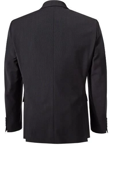 Pierre Cardin Anzug 52261+72240/850/55811/2000 Regular Fit, Schurwoll-Stretch Futureflex, Schwarz meliert, Schwarz 6 Pierre Cardin Anzug 52261+72240/850/55811/2000 Regular Fit, Schurwoll-Stretch Futureflex, Schwarz meliert, Schwarz – Bild 4