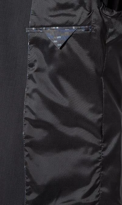 Pierre Cardin Anzug 52261+72240/850/55811/2000 Regular Fit, Schurwoll-Stretch Futureflex, Schwarz meliert, Schwarz 8 Pierre Cardin Anzug 52261+72240/850/55811/2000 Regular Fit, Schurwoll-Stretch Futureflex, Schwarz meliert, Schwarz – Bild 6