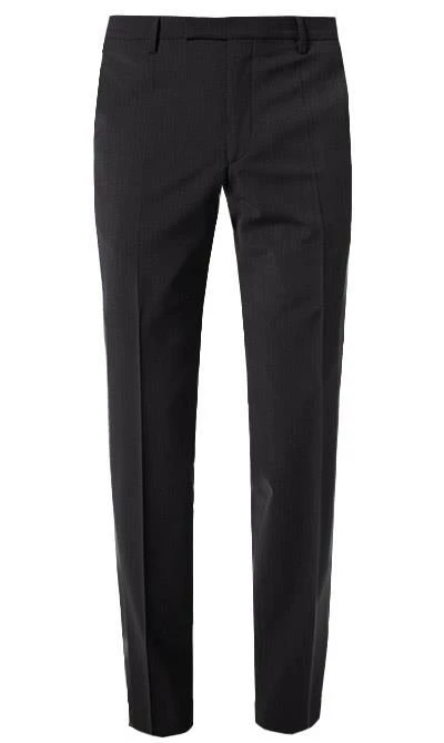 Pierre Cardin Anzug 52261+72240/850/55811/2000 Regular Fit, Schurwoll-Stretch Futureflex, Schwarz meliert, Schwarz 10 Pierre Cardin Anzug 52261+72240/850/55811/2000 Regular Fit, Schurwoll-Stretch Futureflex, Schwarz meliert, Schwarz – Bild 8