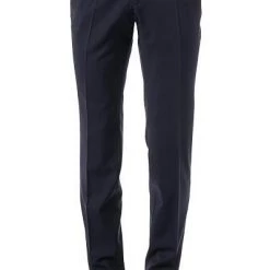 CG Hose Pierre 80-140S0/431033/63 Smokinghose, Slim Fit, Schurwolle, Nachtblau