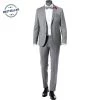 CG Anzug 80-140S0/424002+430013/81 Slim Fit, Schurwolle, Hellgrau meliert, Hellgrau -Anzüge & Westen Schritte 323772 master
