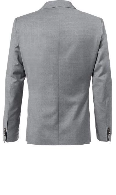 CG Anzug 80-140S0/424002+430013/81 Slim Fit, Schurwolle, Hellgrau meliert, Hellgrau 6 CG Anzug 80-140S0/424002+430013/81 Slim Fit, Schurwolle, Hellgrau meliert, Hellgrau – Bild 4