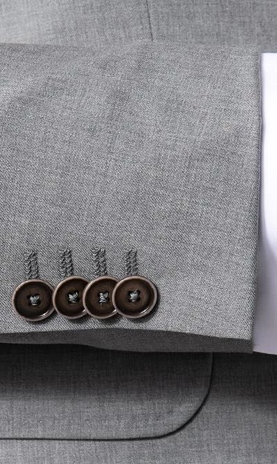 CG Anzug 80-140S0/424002+430013/81 Slim Fit, Schurwolle, Hellgrau meliert, Hellgrau 7 CG Anzug 80-140S0/424002+430013/81 Slim Fit, Schurwolle, Hellgrau meliert, Hellgrau – Bild 5