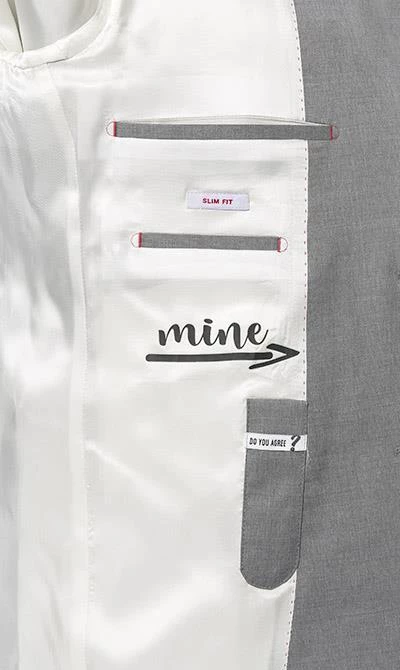 CG Anzug 80-140S0/424002+430013/81 Slim Fit, Schurwolle, Hellgrau meliert, Hellgrau 9 CG Anzug 80-140S0/424002+430013/81 Slim Fit, Schurwolle, Hellgrau meliert, Hellgrau – Bild 7