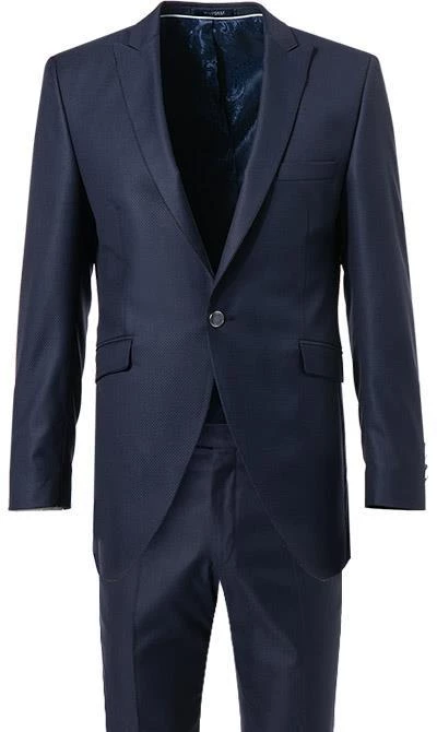 Wilvorst Anzug nachtblau 481103/32/13881/724/1 Wolle 5 Wilvorst Anzug nachtblau 481103/32/13881/724/1 Wolle – Bild 3