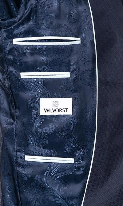 Wilvorst Anzug nachtblau 481103/32/13881/724/1 Wolle 8 Wilvorst Anzug nachtblau 481103/32/13881/724/1 Wolle – Bild 6