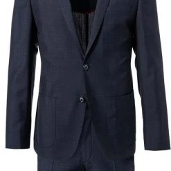 ROY ROBSON Anzug 050341797900+1295400/A401 Slim Fit, Schurwolle, Dunkelblau meliert, Dunkelblau -Anzüge & Westen Schritte 324136 norm2