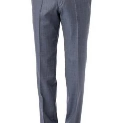 ROY ROBSON Hose S01050011267500/A420 Schurwolle Super140 REDA, Graublau meliert, Mittelblau