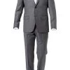 ROY ROBSON Anzug 050011215200+1267500/A020 Regular Fit, Schurwolle Super140 REDA, Grau meliert, Grau -Anzüge & Westen Schritte 324155 norm