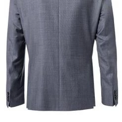 ROY ROBSON Anzug 050011215200+1267500/A420 Regular Fit, Schurwolle Super140 REDA, Graublau meliert, Mittelblau -Anzüge & Westen Schritte 324157 norm3