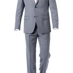 ROY ROBSON Anzug 050071295200+1267500/A450 Regular Fit, Schurwolle, Blaugrau, Pastellblau