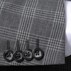 ROY ROBSON Anzug 050211694700+1295400+1737300/H050 Anzug mit Weste, Slim Fit, Schurwolle Super100, Anthrazit kariert, Pastellgrau 15 ROY ROBSON Anzug 050211694700+1295400+1737300/H050 Anzug mit Weste, Slim Fit, Schurwolle Super100, Anthrazit kariert, Pastellgrau -Anzüge & Westen Schritte 324175 norm5