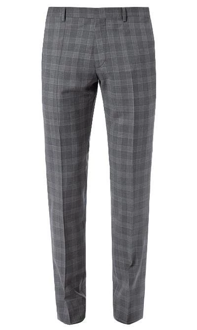 ROY ROBSON Anzug 050211694700+1295400+1737300/H050 Anzug mit Weste, Slim Fit, Schurwolle Super100, Anthrazit kariert, Pastellgrau 10 ROY ROBSON Anzug 050211694700+1295400+1737300/H050 Anzug mit Weste, Slim Fit, Schurwolle Super100, Anthrazit kariert, Pastellgrau – Bild 8