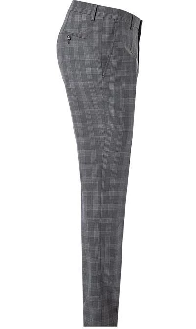 ROY ROBSON Anzug 050211694700+1295400+1737300/H050 Anzug mit Weste, Slim Fit, Schurwolle Super100, Anthrazit kariert, Pastellgrau 11 ROY ROBSON Anzug 050211694700+1295400+1737300/H050 Anzug mit Weste, Slim Fit, Schurwolle Super100, Anthrazit kariert, Pastellgrau – Bild 9