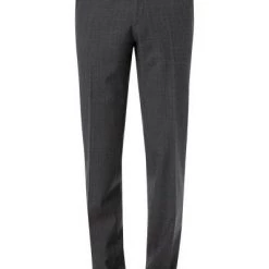 Carl Gross Hose Sascha 70-062S0/332023/82 Modern Fit, Schurwolle Super100, Anthrazit meliert, Dunkelgrau