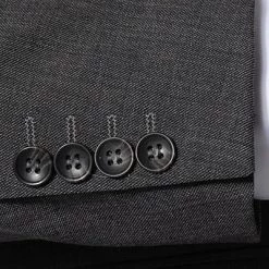 Carl Gross Anzug 70-062S0/323022+332023/82 Modern Fit, Schurwolle Super100, Anthrazit meliert, Dunkelgrau 13 Carl Gross Anzug 70-062S0/323022+332023/82 Modern Fit, Schurwolle Super100, Anthrazit meliert, Dunkelgrau -Anzüge & Westen Schritte 324195 norm4