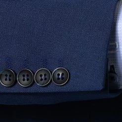 Carl Gross Anzug 70-062S0/323022+332023/62 Modern Fit, Schurwolle Super100, Blau meliert, Blau -Anzüge & Westen Schritte 324200 norm4