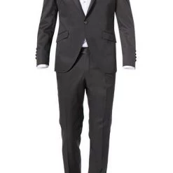 Wilvorst Anzug graubraun 491101/64+497115/64 Wolle, Braungrau