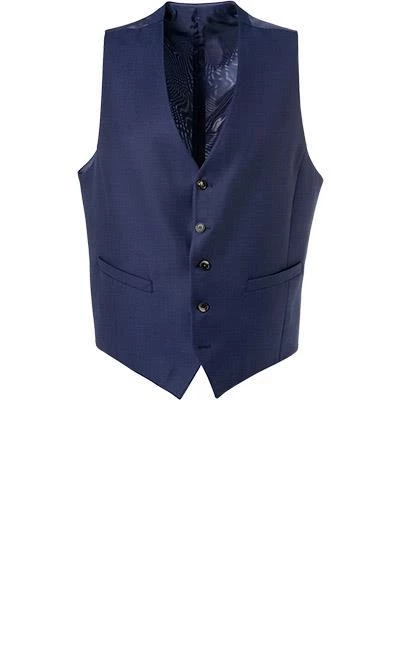 DIGEL Anzug 99652/120033+160008+116062/24 Modern Fit, Schurwolle, Navy meliert, Dunkelblau 6 DIGEL Anzug 99652/120033+160008+116062/24 Modern Fit, Schurwolle, Navy meliert, Dunkelblau – Bild 4