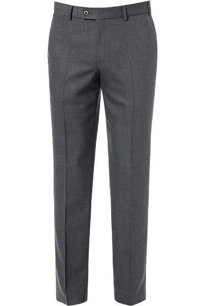 HILTL Hose Piacenza 24245/34600/11 Contemporary Fit, Schurwolle waschbar, Anthrazit meliert, Grau 4 HILTL Hose Piacenza 24245/34600/11 Contemporary Fit, Schurwolle waschbar, Anthrazit meliert, Grau – Bild 2