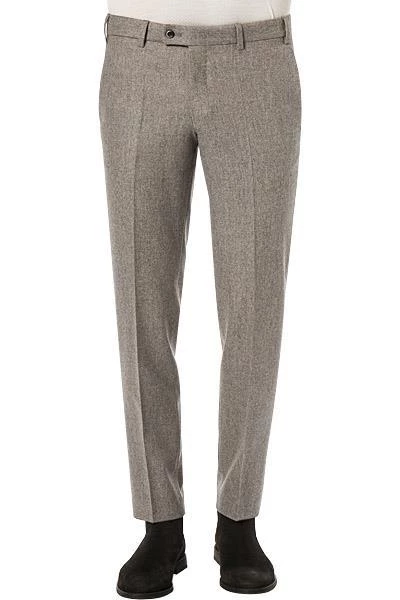 HILTL Hose Piacenza 42053/34600/39 Regular Fit, Schurwolle, Greige meliert, Beige 3 HILTL Hose Piacenza 42053/34600/39 Regular Fit, Schurwolle, Greige meliert, Beige