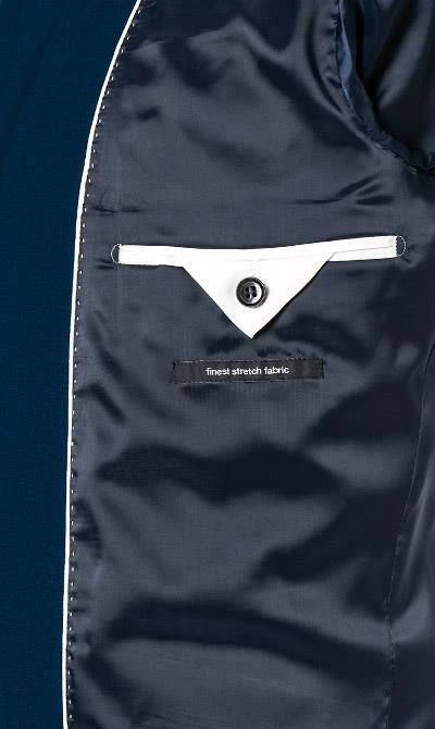 Strellson Anzug Allen-Mercer 30018430+30016221/402 Slim Fit, Schurwoll-Stretch, Dunkelblau 7 Strellson Anzug Allen-Mercer 30018430+30016221/402 Slim Fit, Schurwoll-Stretch, Dunkelblau – Bild 5
