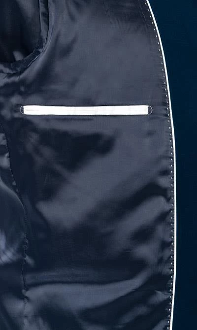 Strellson Anzug Allen-Mercer 30018430+30016221/402 Slim Fit, Schurwoll-Stretch, Dunkelblau 8 Strellson Anzug Allen-Mercer 30018430+30016221/402 Slim Fit, Schurwoll-Stretch, Dunkelblau – Bild 6