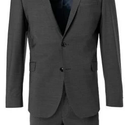 Strellson Anzug Allen-Mercer 30018469+470/019 Slim Fit, Woll-Stretch, Anthrazit meliert, Anthrazit -Anzüge & Westen Schritte 328411 norm2