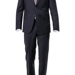 JOOP! Anzug 30003099+30003106/400 Anzug Herby-Blayr, Slim Fit, Woll-Stretch, Nachtblau, Marineblau