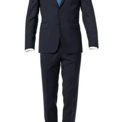 OSCAR JACOBSON Anzug 30503700+51703700/210 Woll-Stretch, Nachtblau, Dunkelblau
