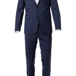 OSCAR JACOBSON Anzug 31003700+51703700/220 Woll-Stretch, Dunkelblau, Blau